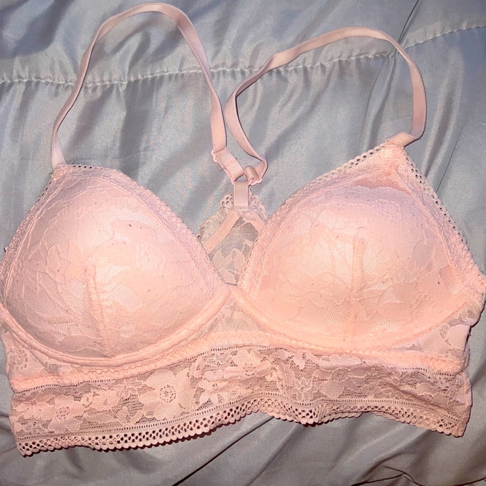 Pink bralette